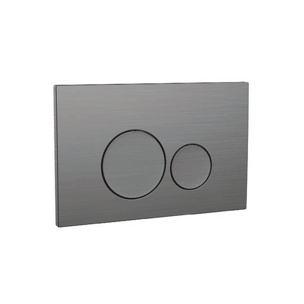 Tori Dual Gunmetal Round Flush Plate