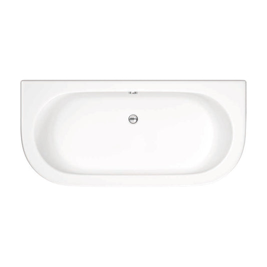 D-Shape Back to Wall Bath and Panel